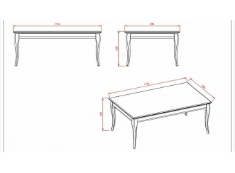 Журнальный стол Andera (Андера) andr-50