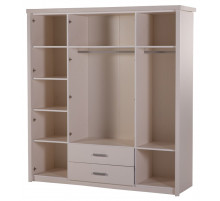 Четырехстворчатый шкаф Мира MIRA-20 белый