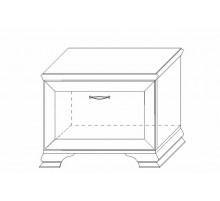 Тумба для обуви 600 Сиена (Бодега белый)