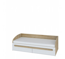 Односпальная кровать с 2-мя ящиками Леонардо МН-026-12