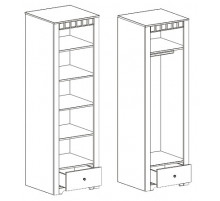 Шкаф  Прованс однодверный платяной