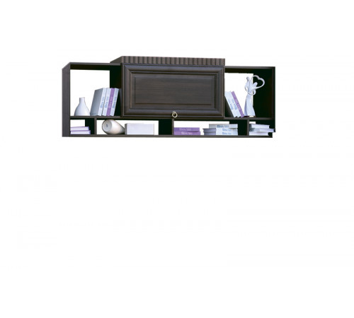 Полка навесная Инна 613 темная Полка навесная Инна 613 темная