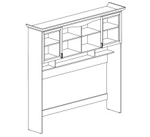 Надставка для кровати Прованс 405