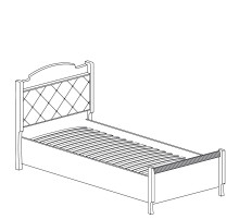 Односпальная кровать Ралли 865 Односпальная кровать Ралли 865