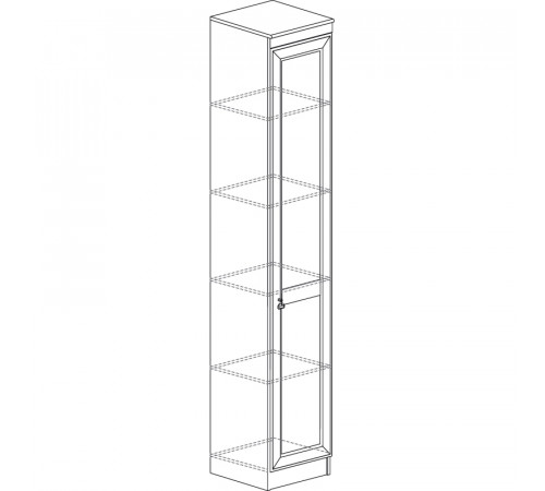 Шкаф для одежды Инна 616 темный Шкаф для одежды Инна 616 темный